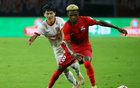 韋世豪進(jìn)球，成都蓉城大勝梅州客家4-0