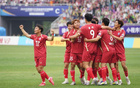 徐州勝連云港2:1，2萬2千余球迷現(xiàn)場見證。