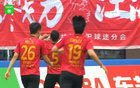 蘭州勝杭州，梅景軒、吾麥爾建功，七輪不敗終結(jié)。