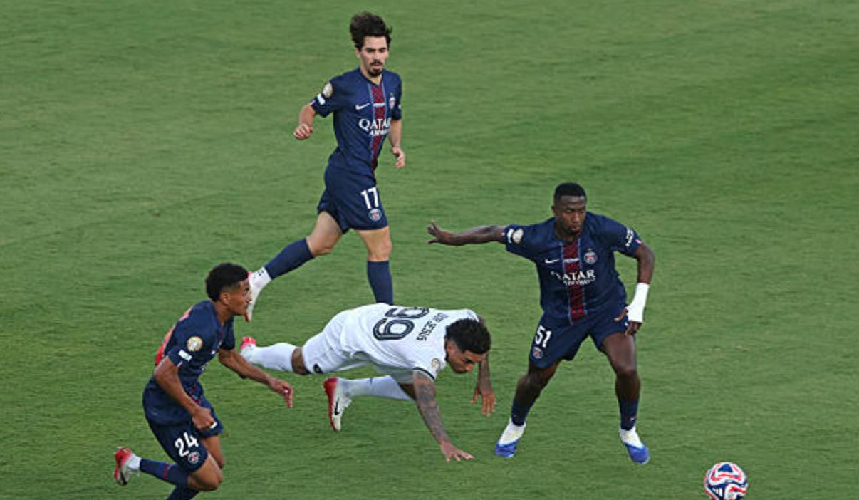 0-1！世俱杯爆大冷門，大巴黎不敵博塔弗戈，新科歐冠冠軍首敗