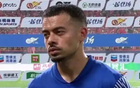 李可感謝國安球迷，重返球場，熱情歡迎。