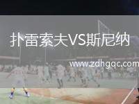撲雷索夫VS斯尼納